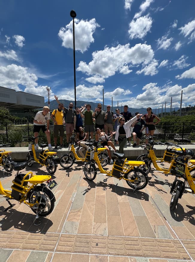 City routes exploration with Elefun group