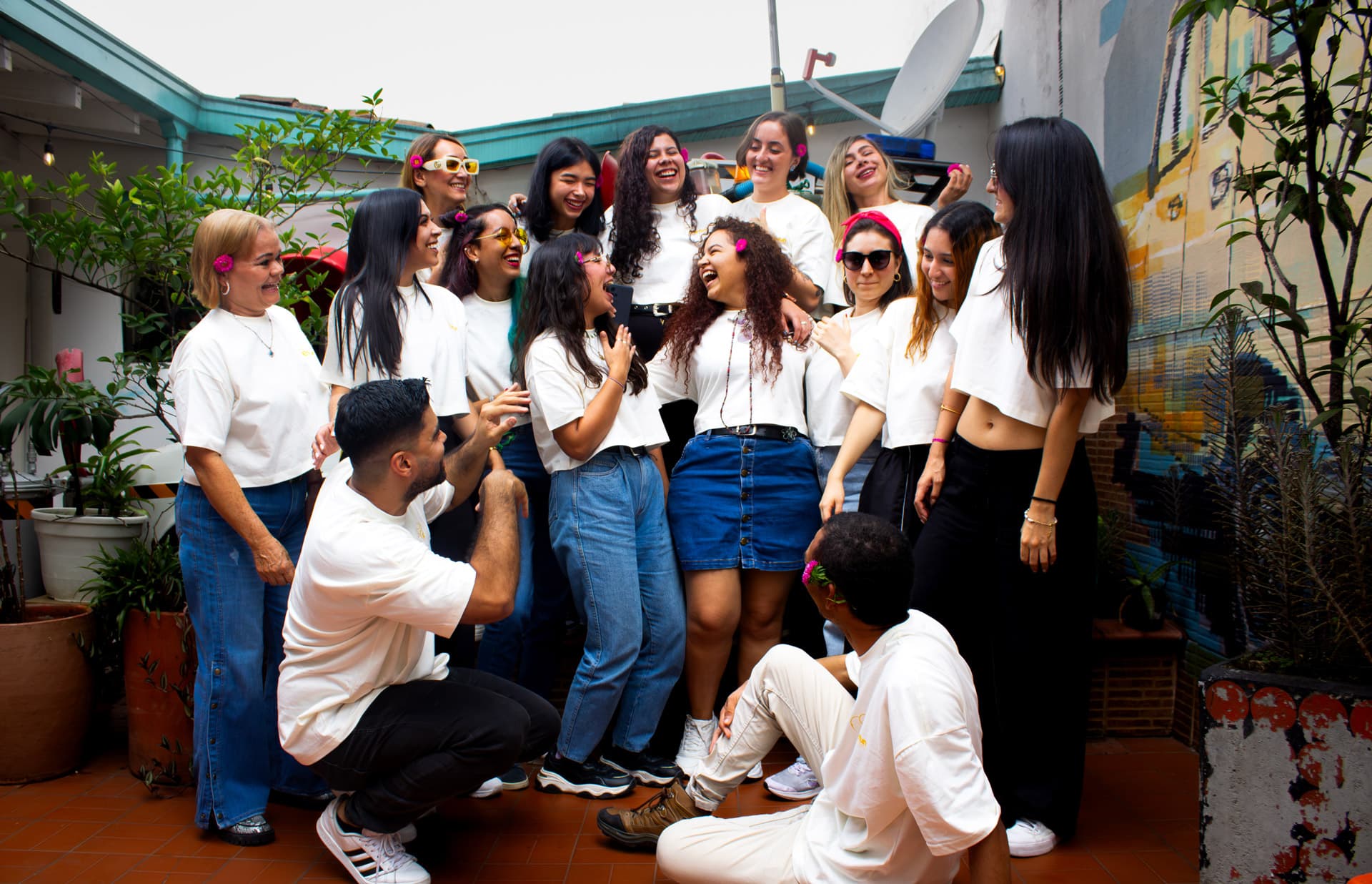 Elefun teaching team — dedicated women educators in Medellín