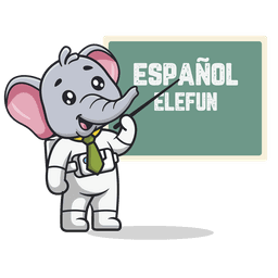 Elefun mascot — Professor Elephant